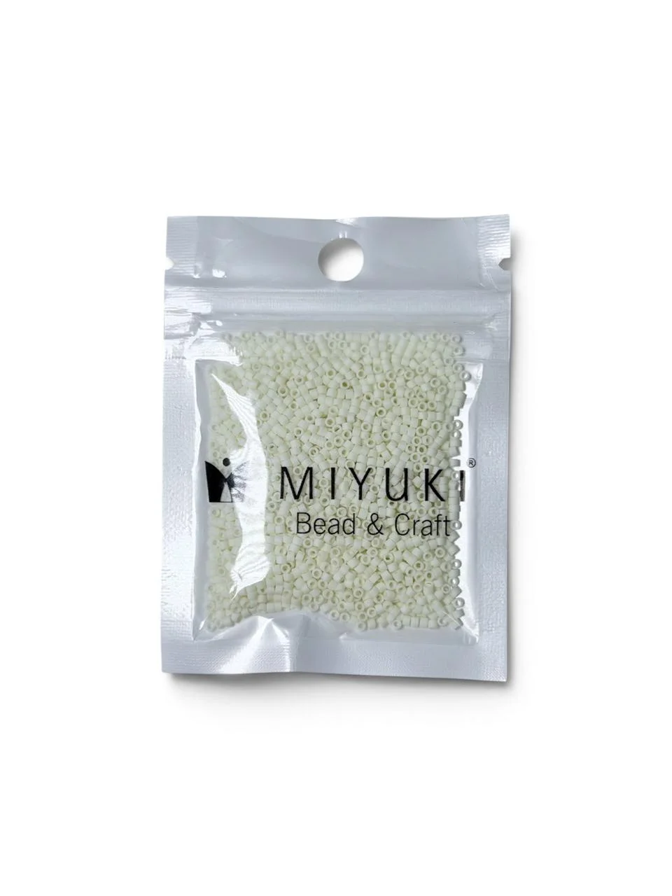 Miyuki Delica 11/0 - Matte Cream. 10g