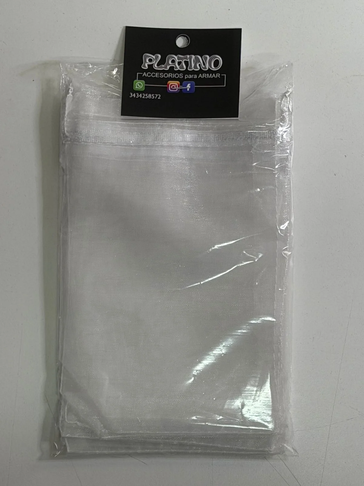 Bolsa de organza 11*16cm. 10u
