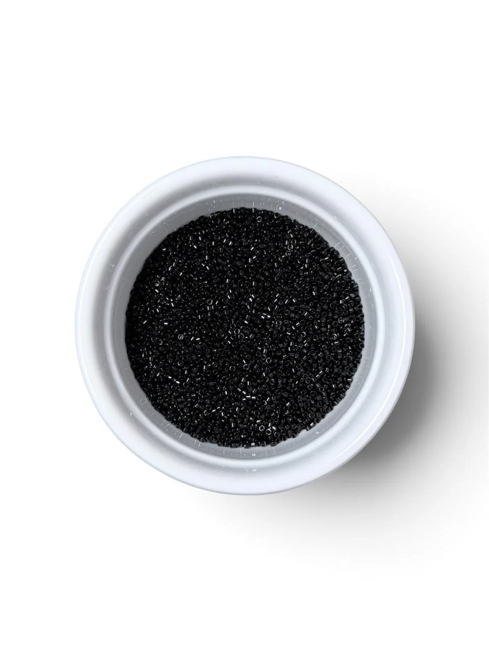 Miyuki Delica 11/0 - Black. 10g
