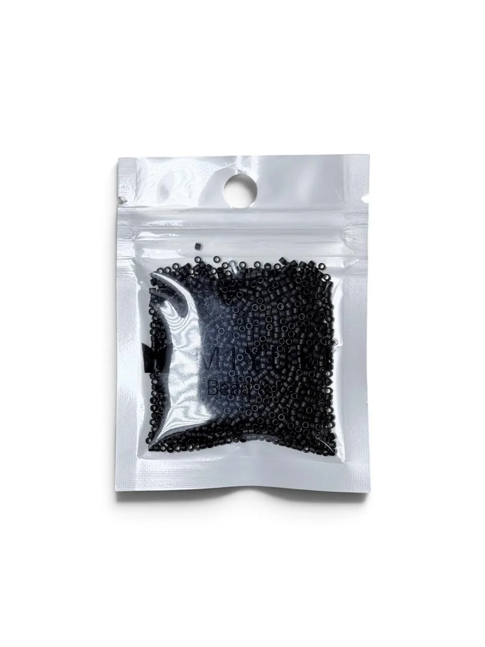 Miyuki Delica 11/0 - Jet Black Mate. 10g