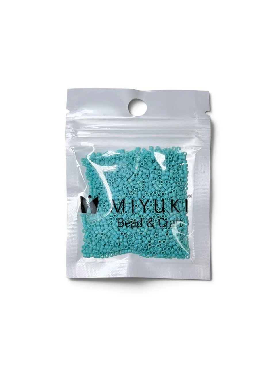 Miyuki Delica 11/0 - Mat Op Turquois AB. 10g