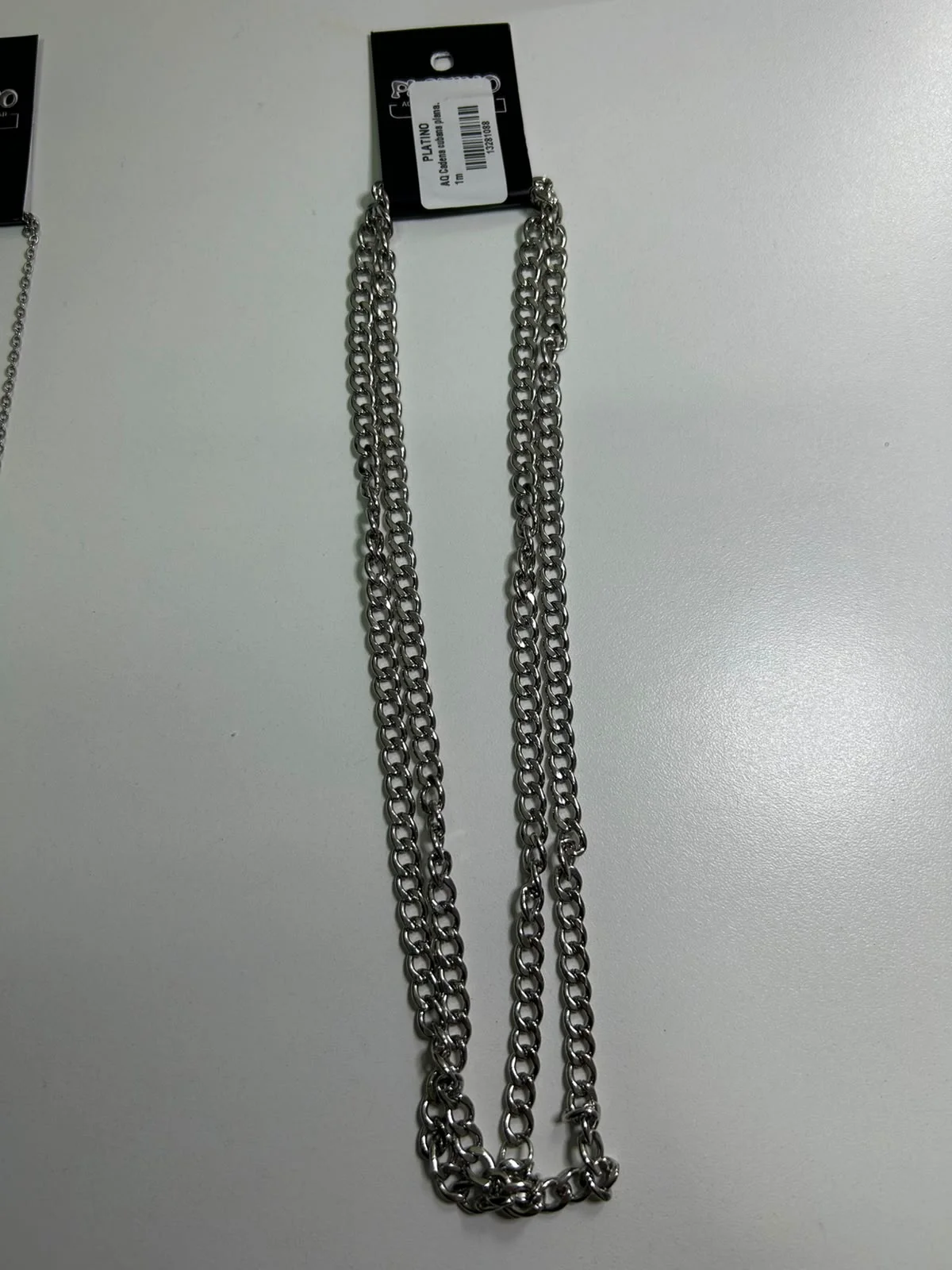 AQ Cadena cubana plana. 1m