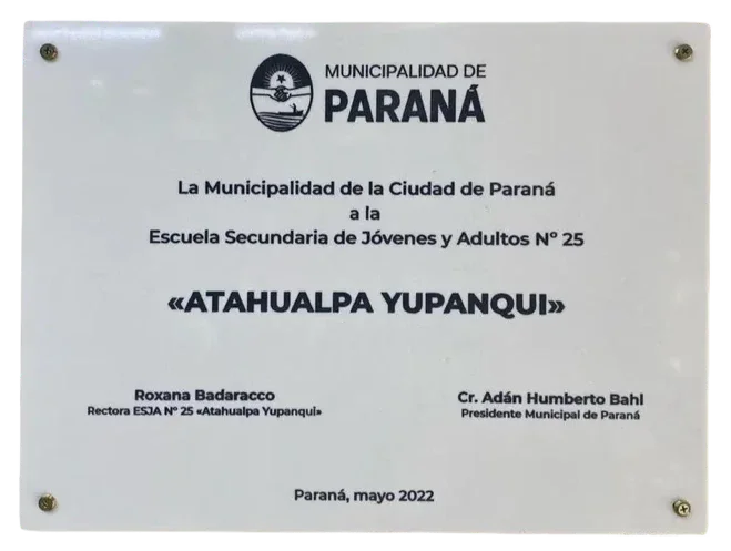 PLACA MÁRMOL TECH